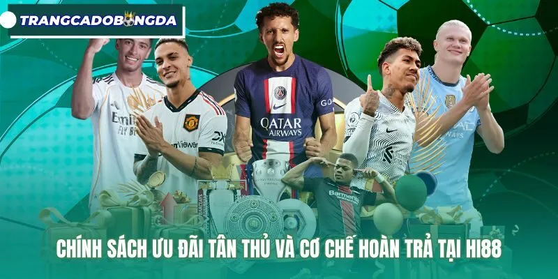 Chương trình khuyến mãi nạp tiền và mức hoàn trả tại Hi88