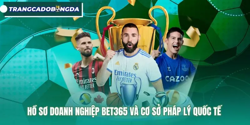 Hồ sơ pháp lý và giấy phép vận hành quốc tế Bet365