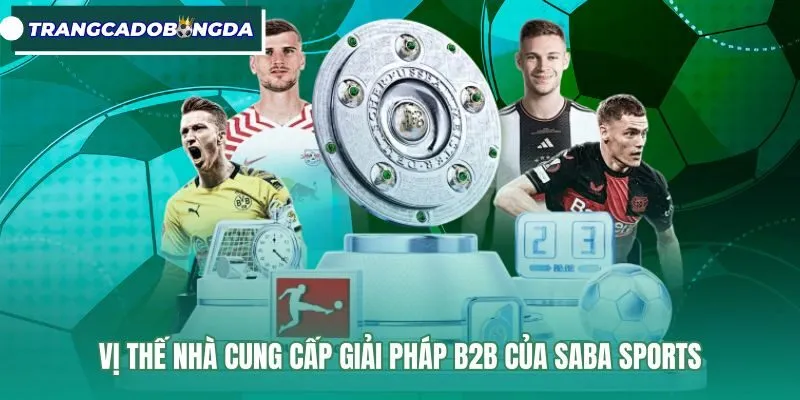 Hạ tầng giải pháp công nghệ B2B vững chắc của Saba Sports